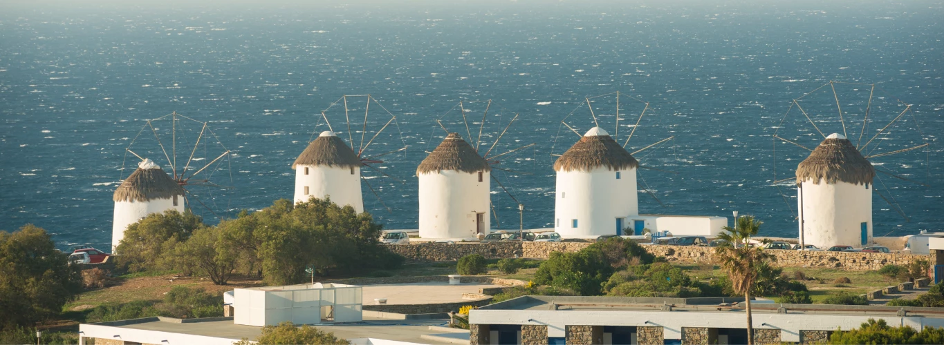 The Mykonos Windmills
